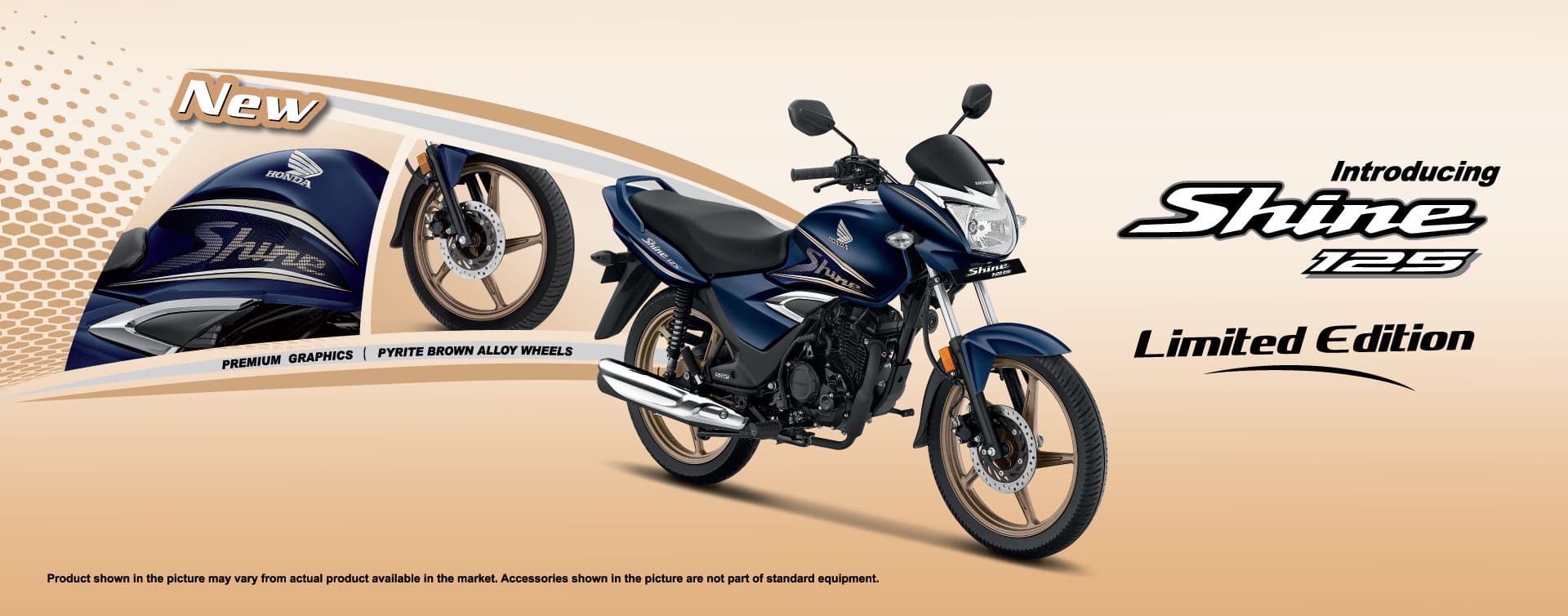Manraj Honda Rajnandgaon: Ride the Exclusive Shine 125 Limited Edition